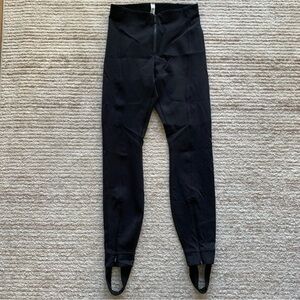 Lululemon Pull-On Zip-Front High-Rise Pant Black Size Small